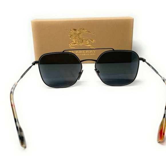 Burberry Matte Square 56mm Sunglasses - Picture 4 of 4